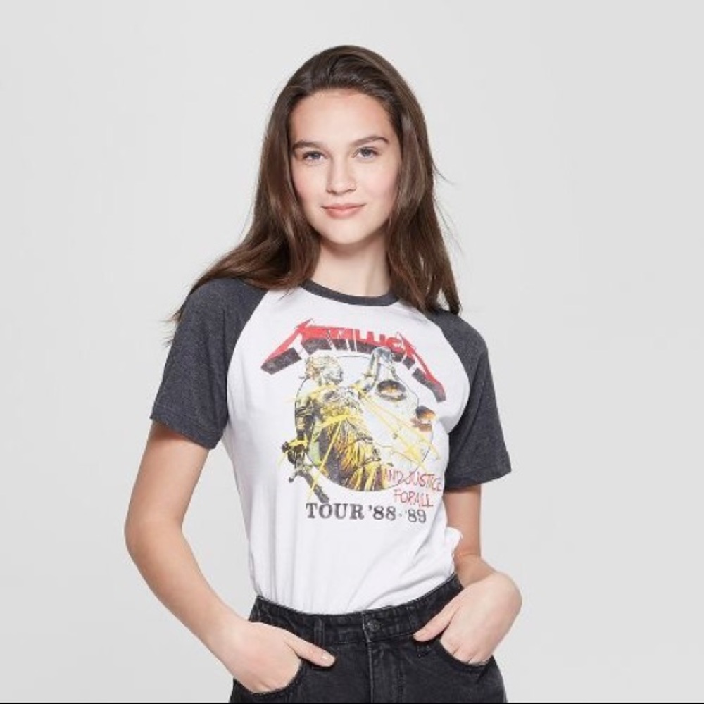 Metallica Raglan Tee